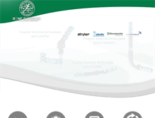Tablet Screenshot of bonesurgical.com.br